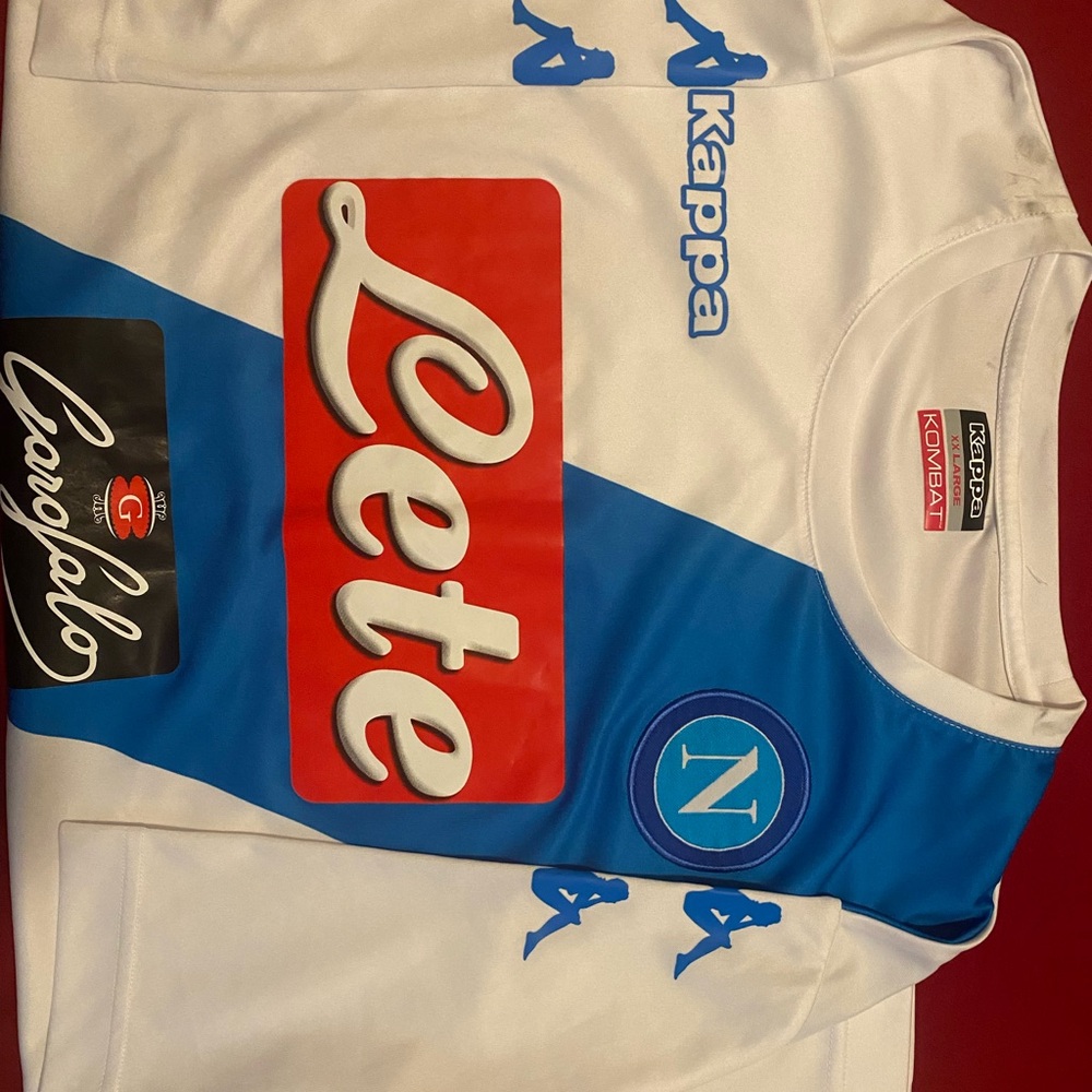 Kappa Napoli Jersey with Blue Stripe - Picture 4 of 4